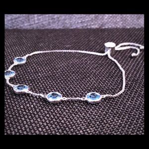 Stunning Blue gem bracelet